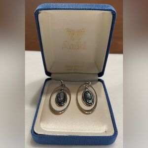 Ariki Paua Shell earrings from New Zealand.